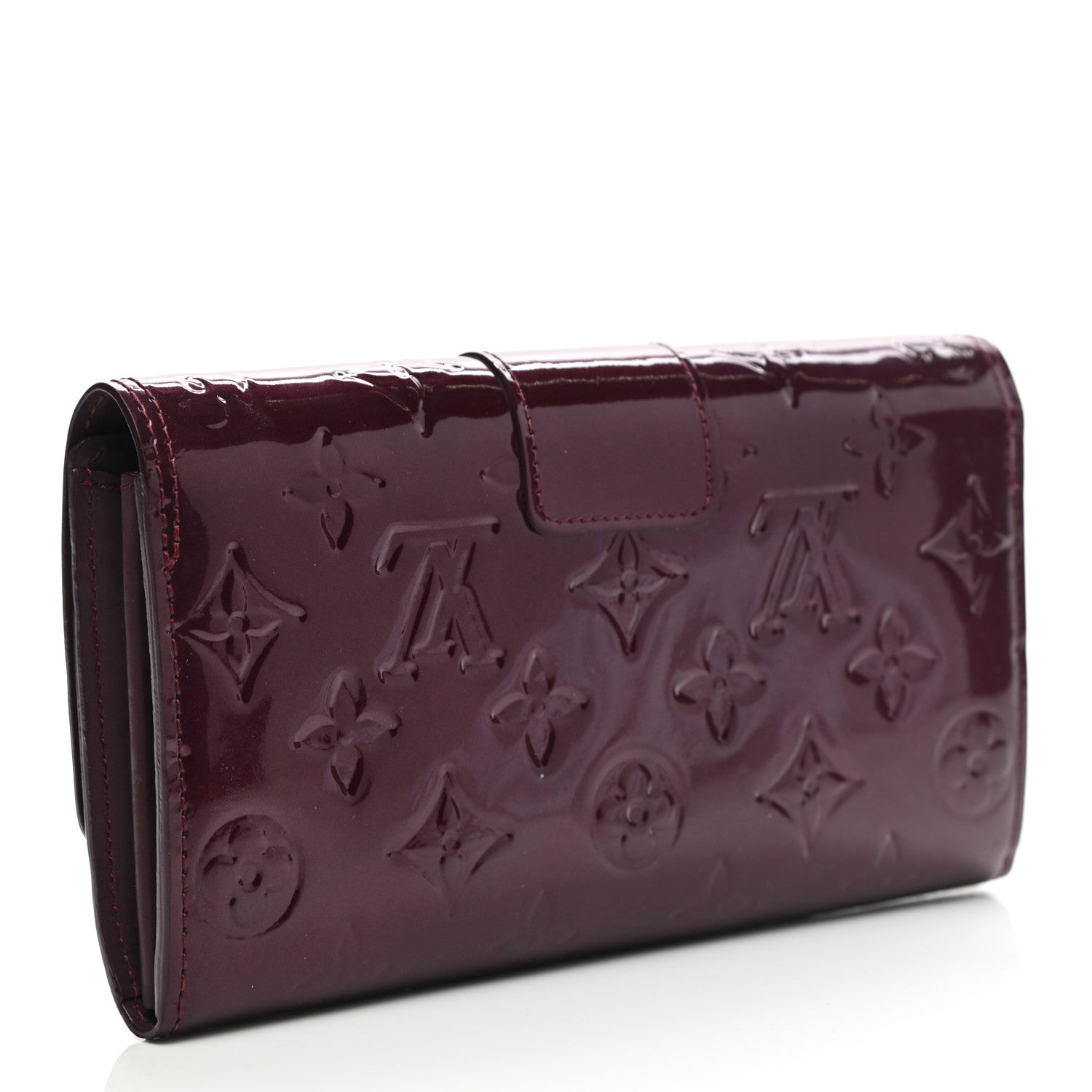 Louis Vuitton Vernis Sarah Noeud Wallet Rouge Fauviste 3 of 9
