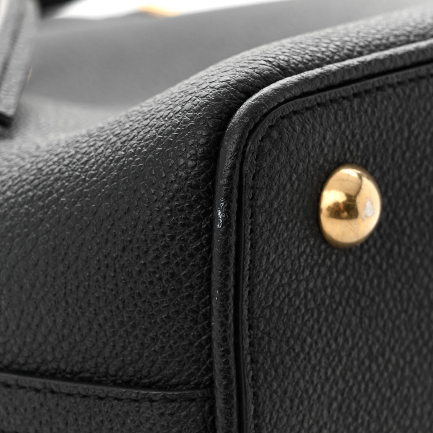 Saint Laurent Grained Calfskin Medium Emmanuelle Bucket Bag Black 12 of 13