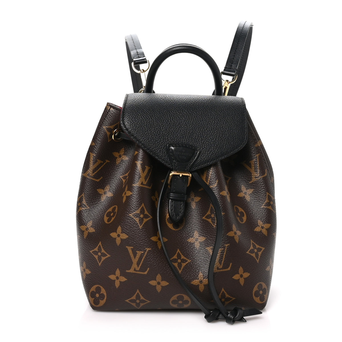 Louis Vuitton Monogram BB Montsouris NM Backpack Black 1 of 9