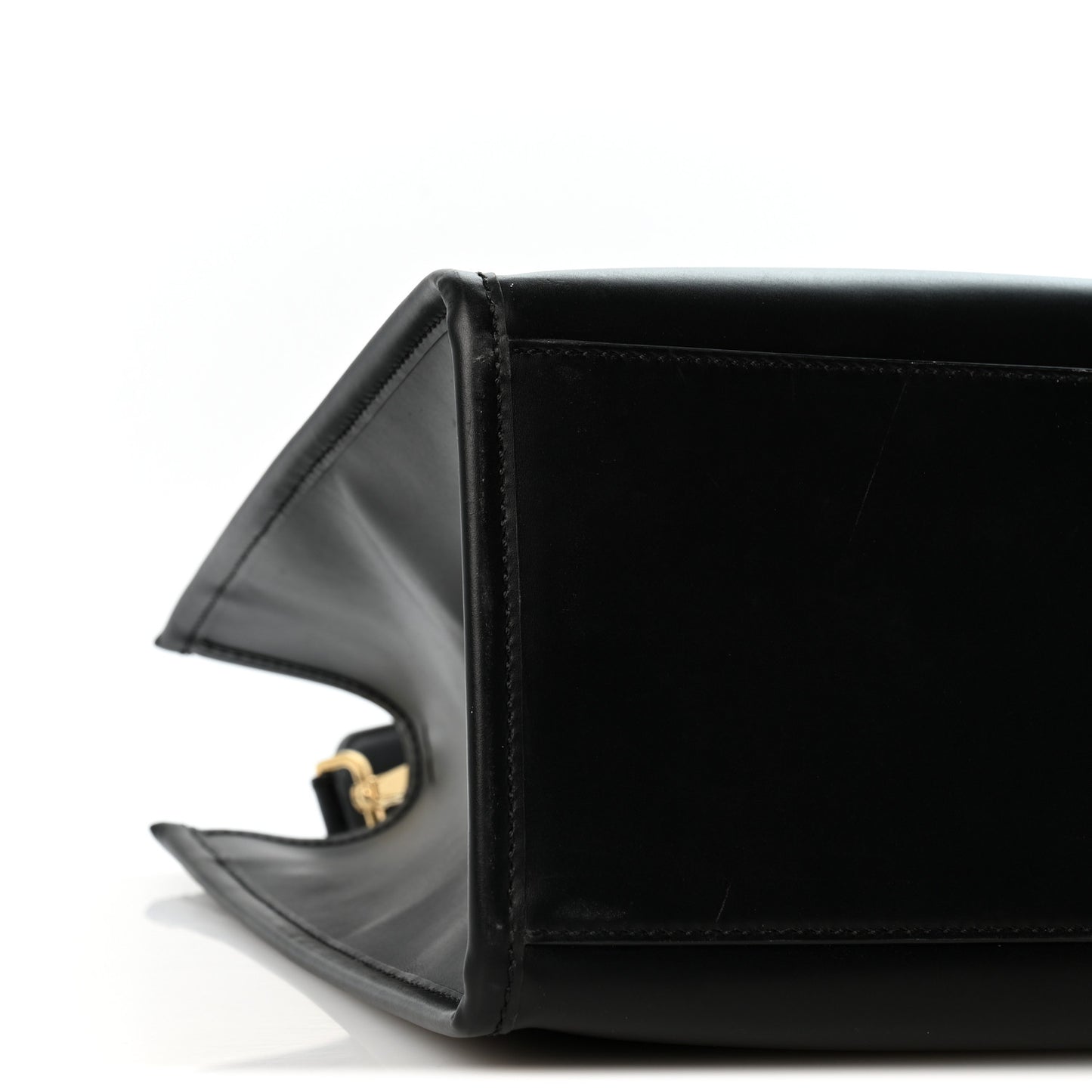 Vitello King Plexiglass Medium Fendi Sunshine Shopper Tote Black