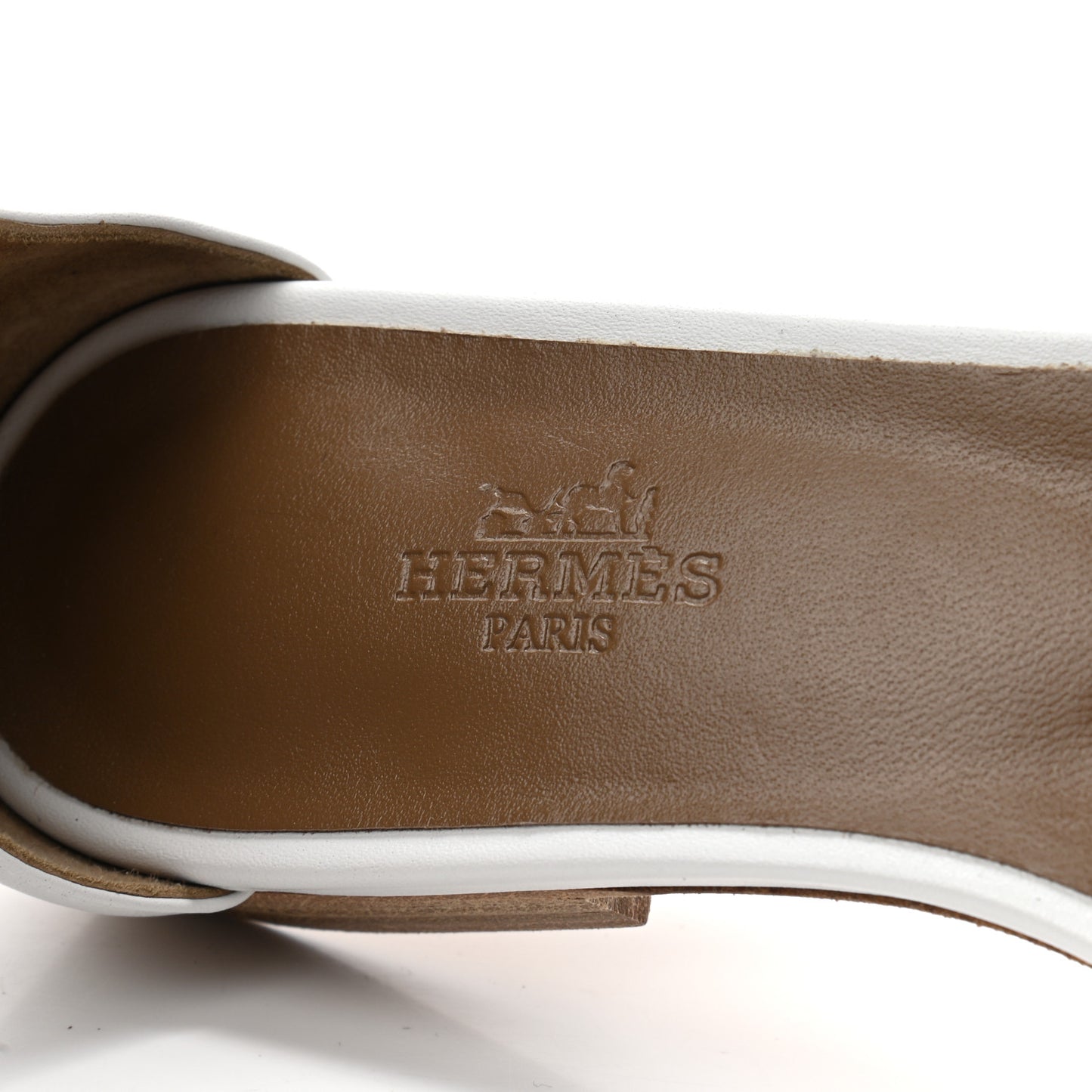 Calfskin Baia Sandals 36 White
