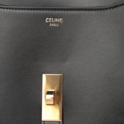 Celine Satinated Calfskin Medium Besace 16 Black 13 of 16