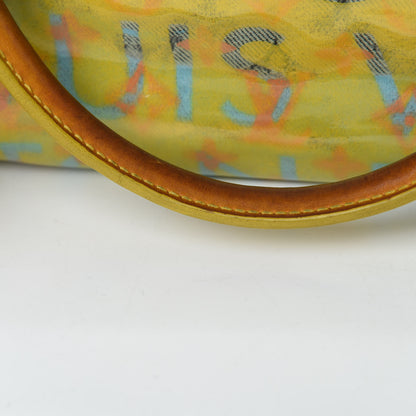 Louis Vuitton Monogram Pulp Defile Weekender PM Yellow 17 of 21