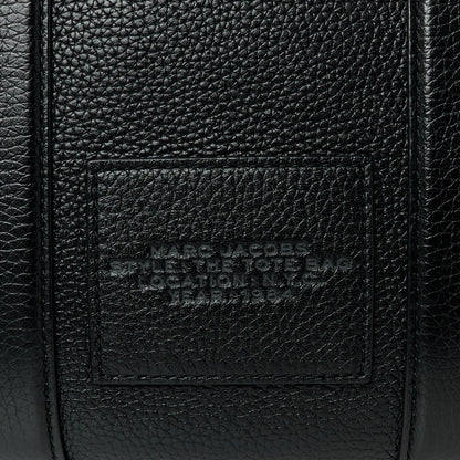 Marc Jacobs Grained Calfskin Small The Tote Bag Black 9 of 12