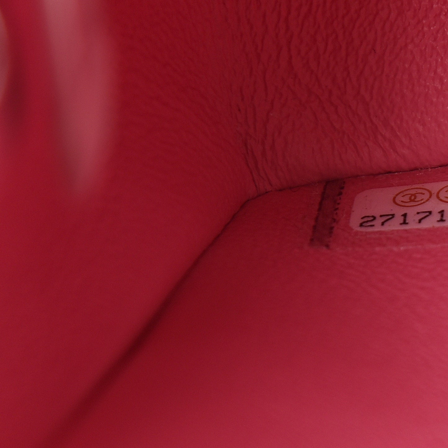 Lambskin Quilted Mini Rectangular Flap Pink