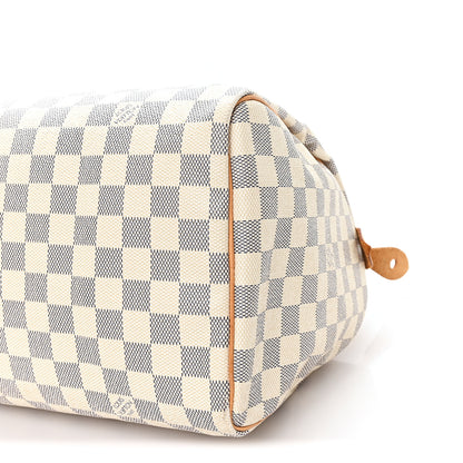 Louis Vuitton Damier Azur Speedy 30 10 of 11
