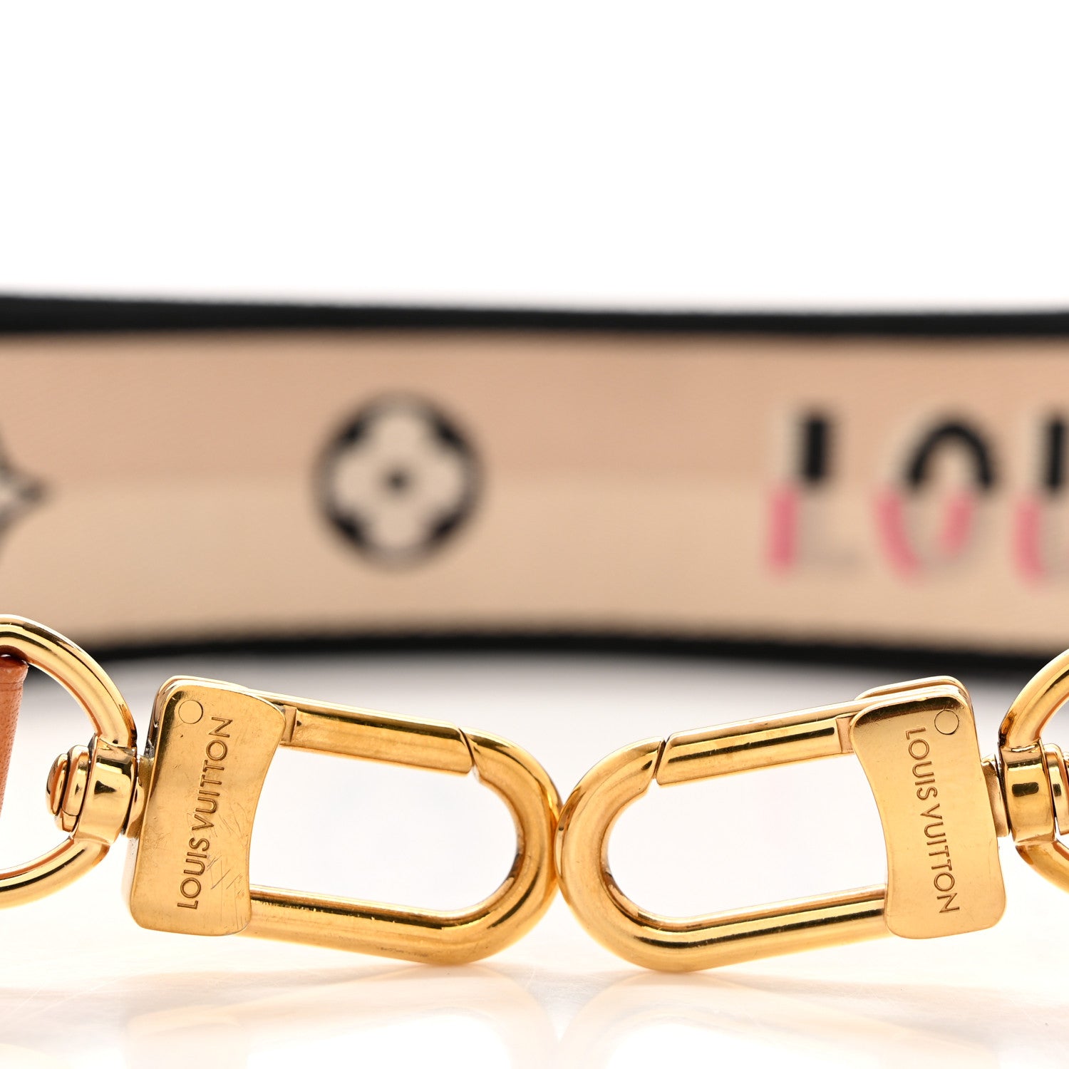 Louis Vuitton Jacquard Speedy Bandouliere 20 Shoulder Strap Black 4 of 4