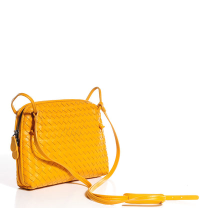 Bottega Veneta Nappa Intrecciato Crossbody Messenger Sapphire 3 of 9