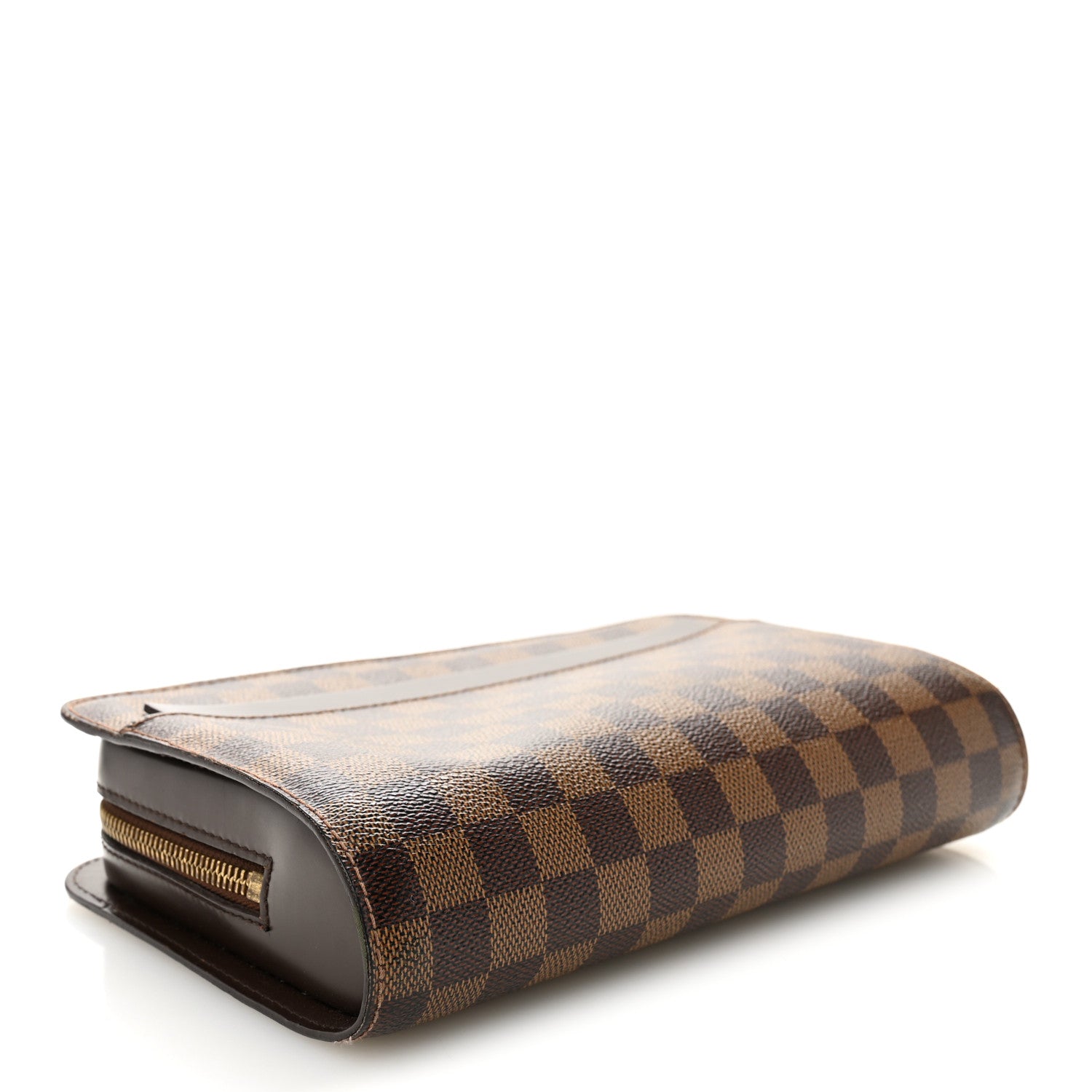Louis Vuitton Damier Ebene Pochette Saint Louis Clutch 4 of 8