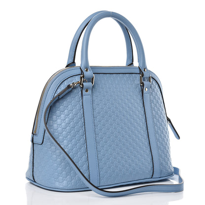 Gucci Microguccissima Medium Dome Bag Mineral Blue 4 of 9