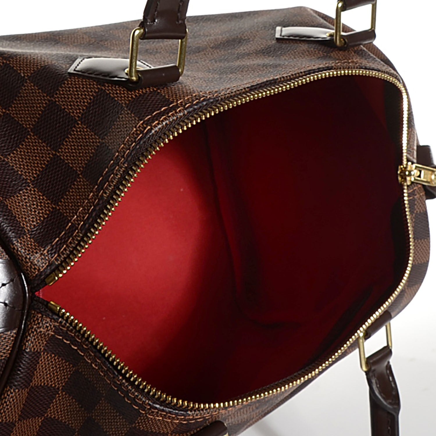 Louis Vuitton Damier Ebene Speedy 30 5 of 8