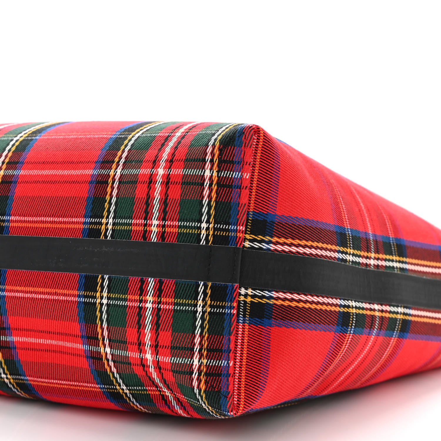 Burberry Vintage Check Medium The Giant Reversible Tote Antique Yellow Bright Red 15 of 17
