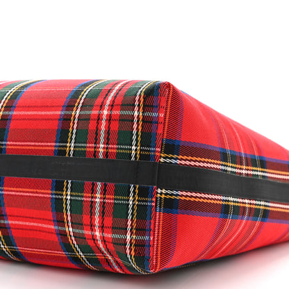 Burberry Vintage Check Medium The Giant Reversible Tote Antique Yellow Bright Red 15 of 17