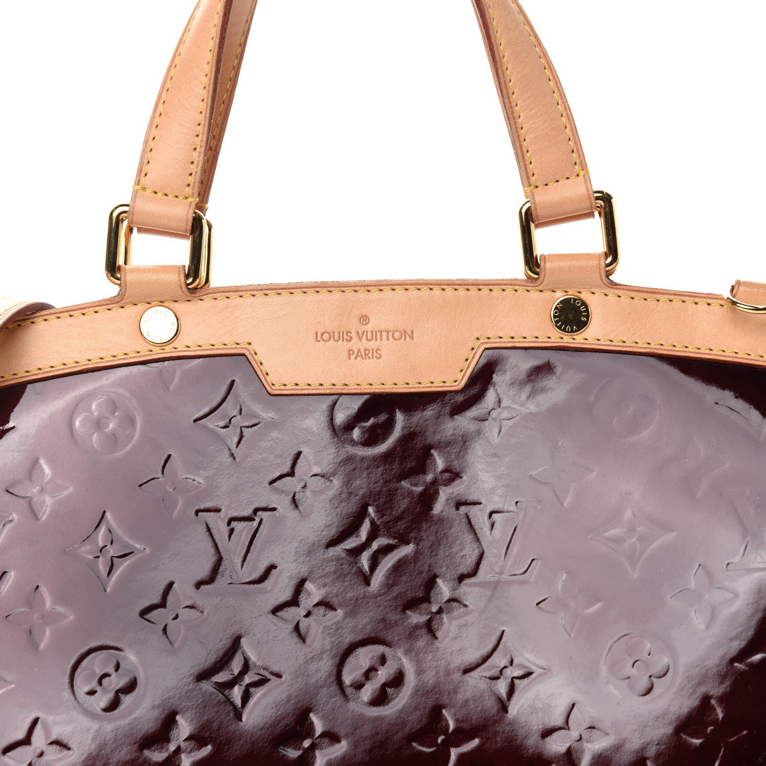 Louis Vuitton Vernis Brea GM Rouge Fauviste 10 of 10