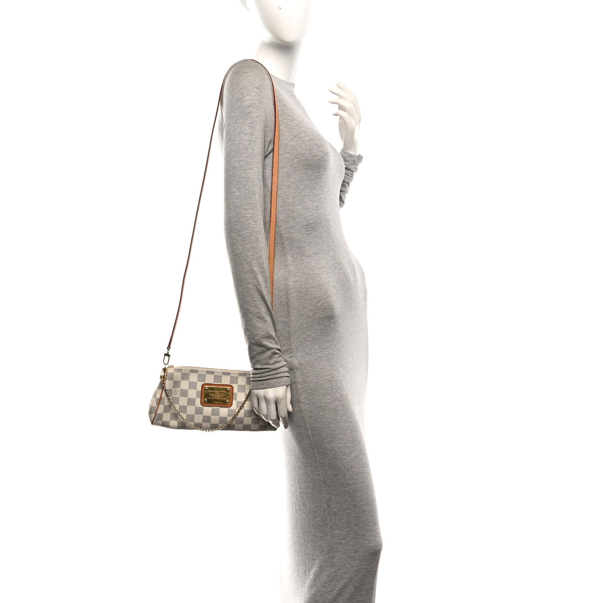 Damier Azur Eva Clutch