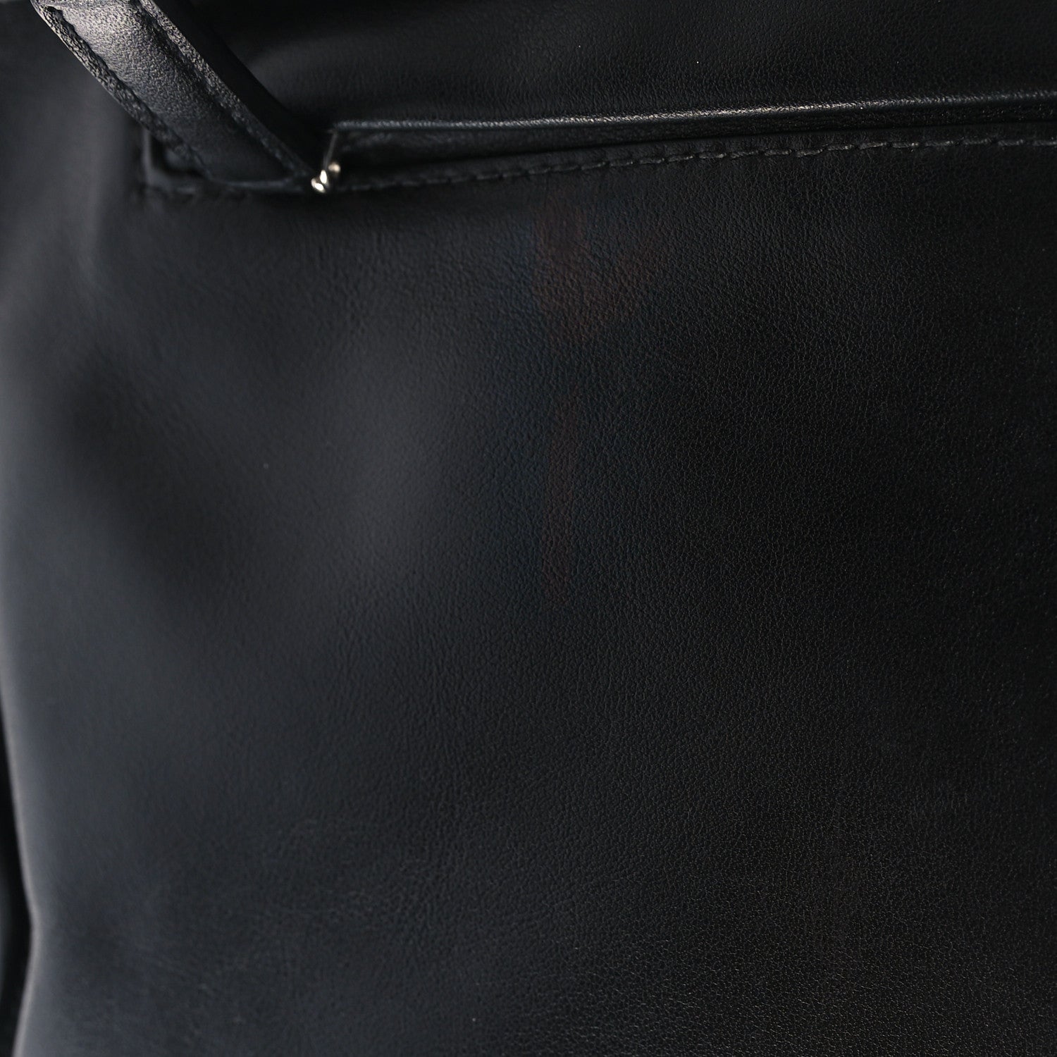 Prada Soft Calf Flat Messenger Bag Black 10 of 10