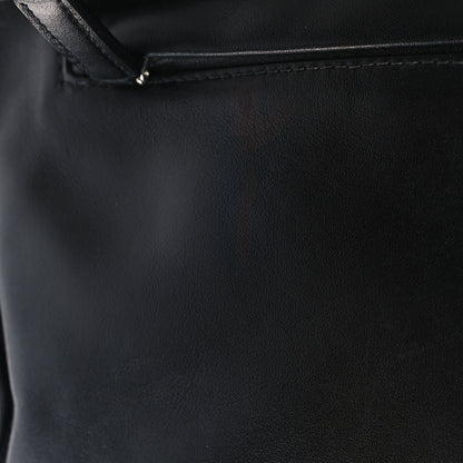 Prada Soft Calf Flat Messenger Bag Black 10 of 10