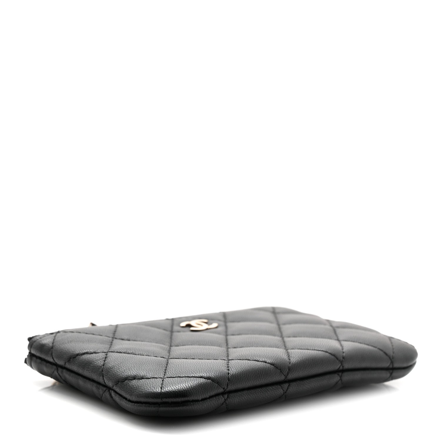 Chanel Lambskin Quilted Casino Coin Purse Black 4 of 8