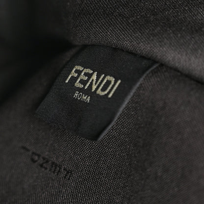 Fendi Cuoio Romano Selleria Large Flat Pouch Green Tea 8 of 12