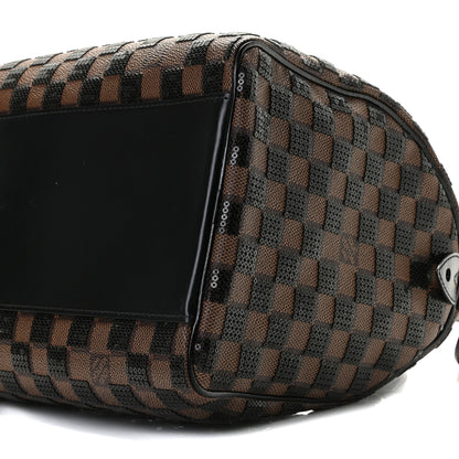 Louis Vuitton Damier Paillettes Speedy 30 Black 6 of 11
