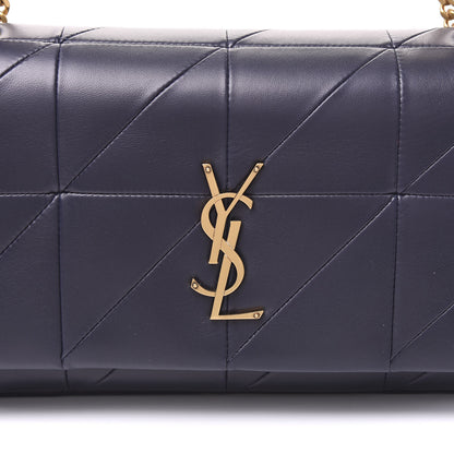 Saint Laurent Lambskin Patchwork Monogram Medium Jamie Dark Notte 9 of 10