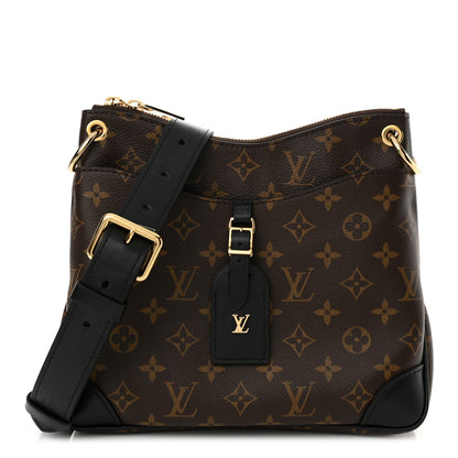Louis Vuitton Monogram Odeon PM Black 1 of 12
