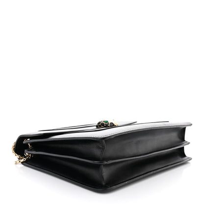Bulgari Calfskin Serpenti Forever Crossbody Bag Black 4 of 13