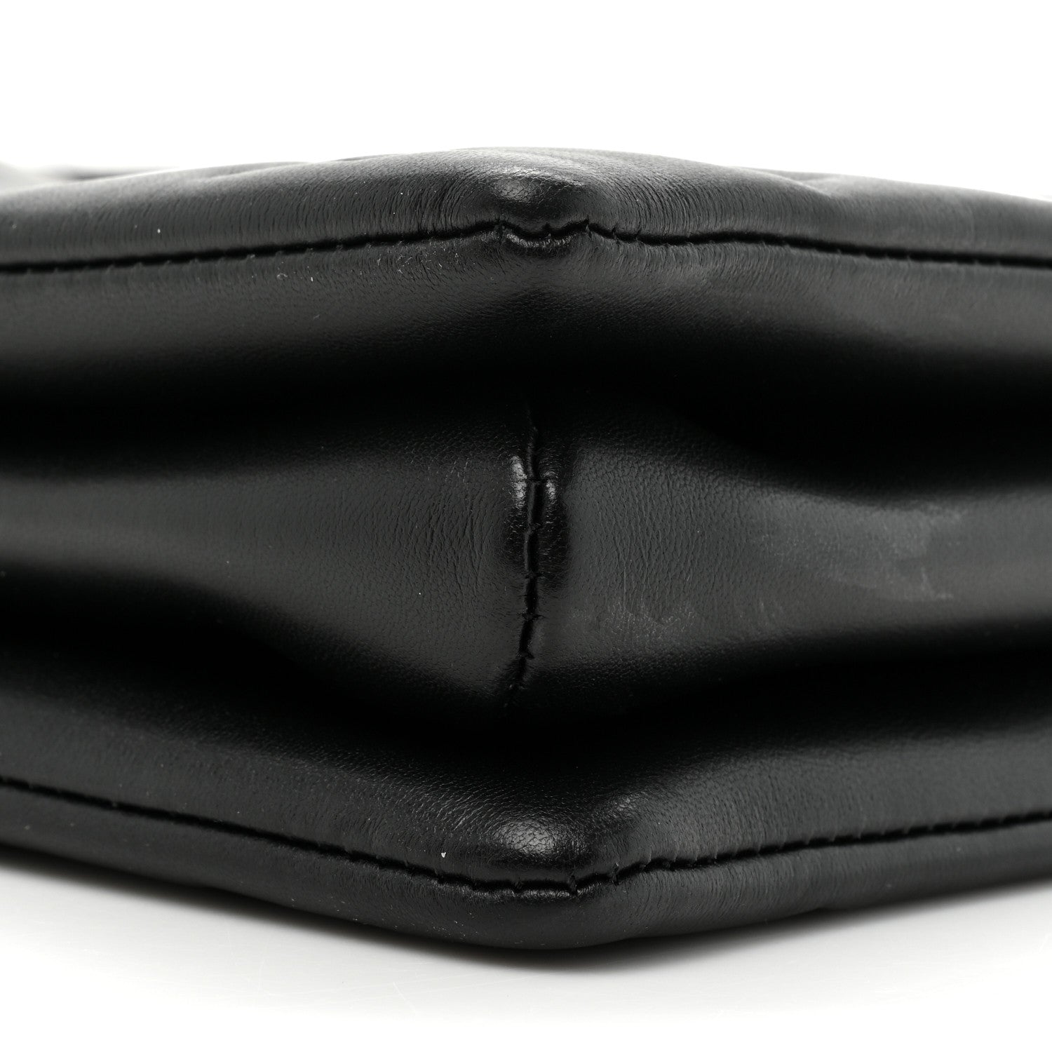 Louis Vuitton Lambskin Embossed Monogram Coussin MM Black 9 of 11