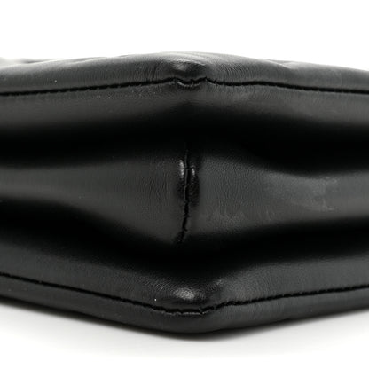 Louis Vuitton Lambskin Embossed Monogram Coussin MM Black 9 of 11