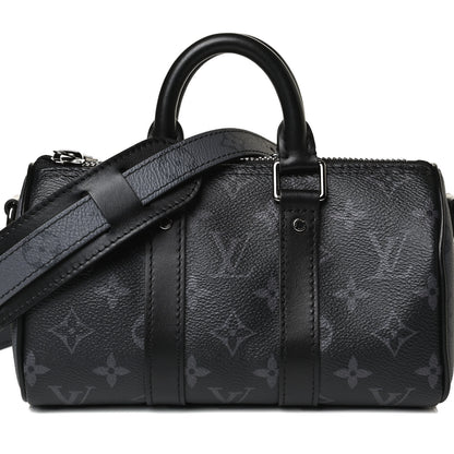 Louis Vuitton Reverse Monogram Eclipse Keepall XS Black 6 of 12