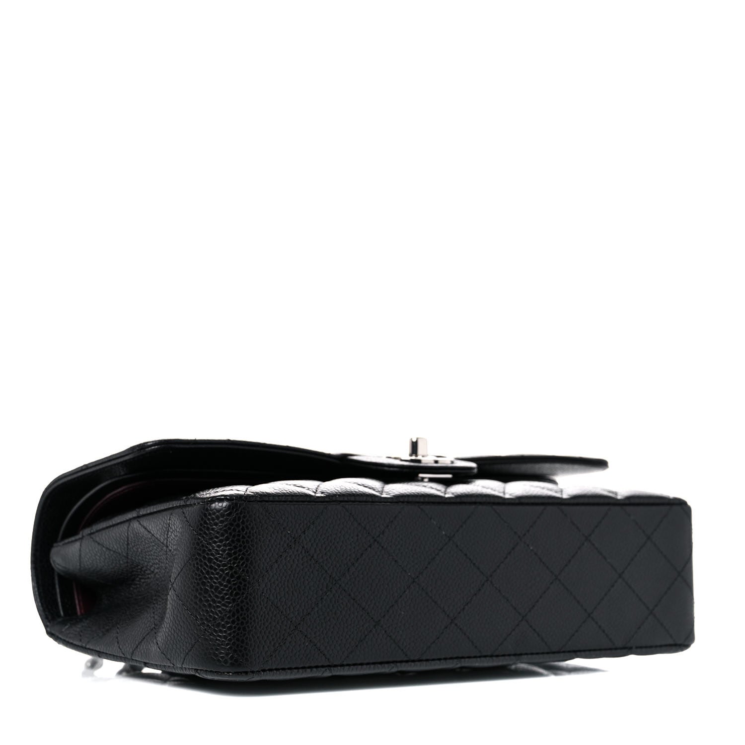 Chanel Caviar Quilted Medium Double Flap Black 4 of 13