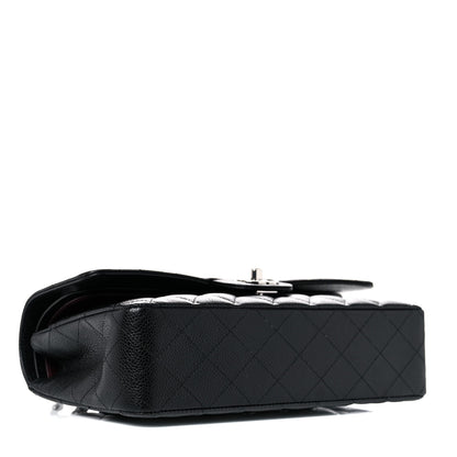 Chanel Caviar Quilted Medium Double Flap Black 4 of 13