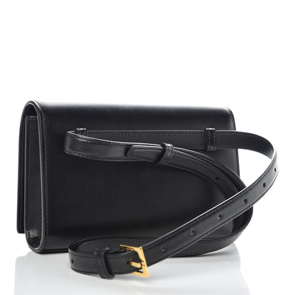 Saint Laurent Smooth Calfskin Monogram Kate Belt Bag Black 3 of 12