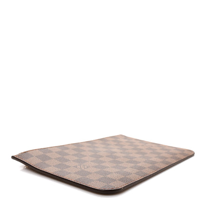Louis Vuitton Damier Ebene Neverfull MM GM Pochette Rose Ballerine 4 of 6