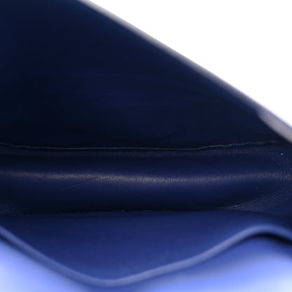 Celine Grained Calfskin Small Trotteur  Indigo 5 of 13