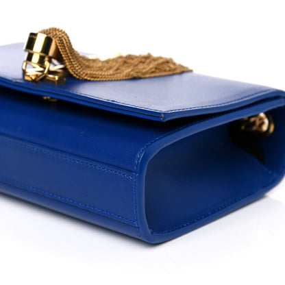 Saint Laurent Calfskin Small Classic Monogram Kate Tassel Satchel Royal Blue 12 of 16