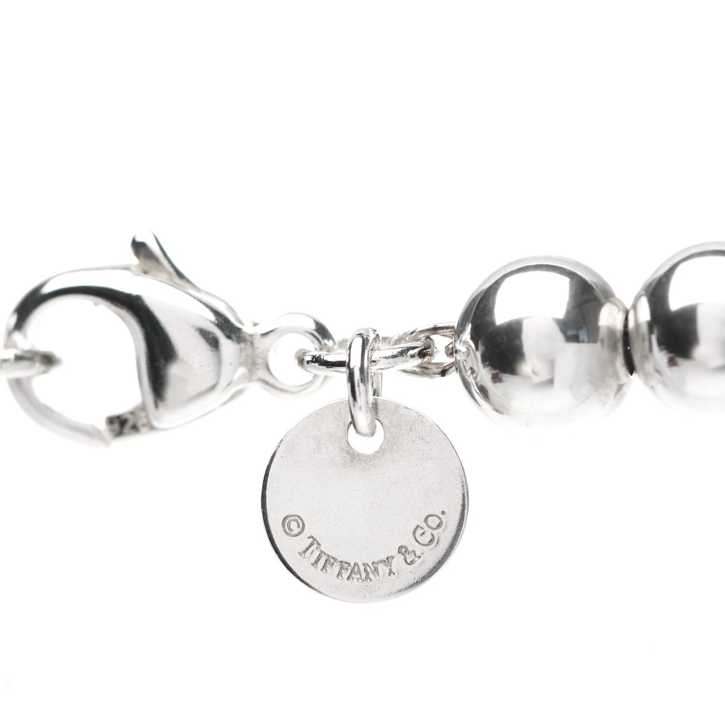Sterling Silver HardWear Graduated Ball Necklace