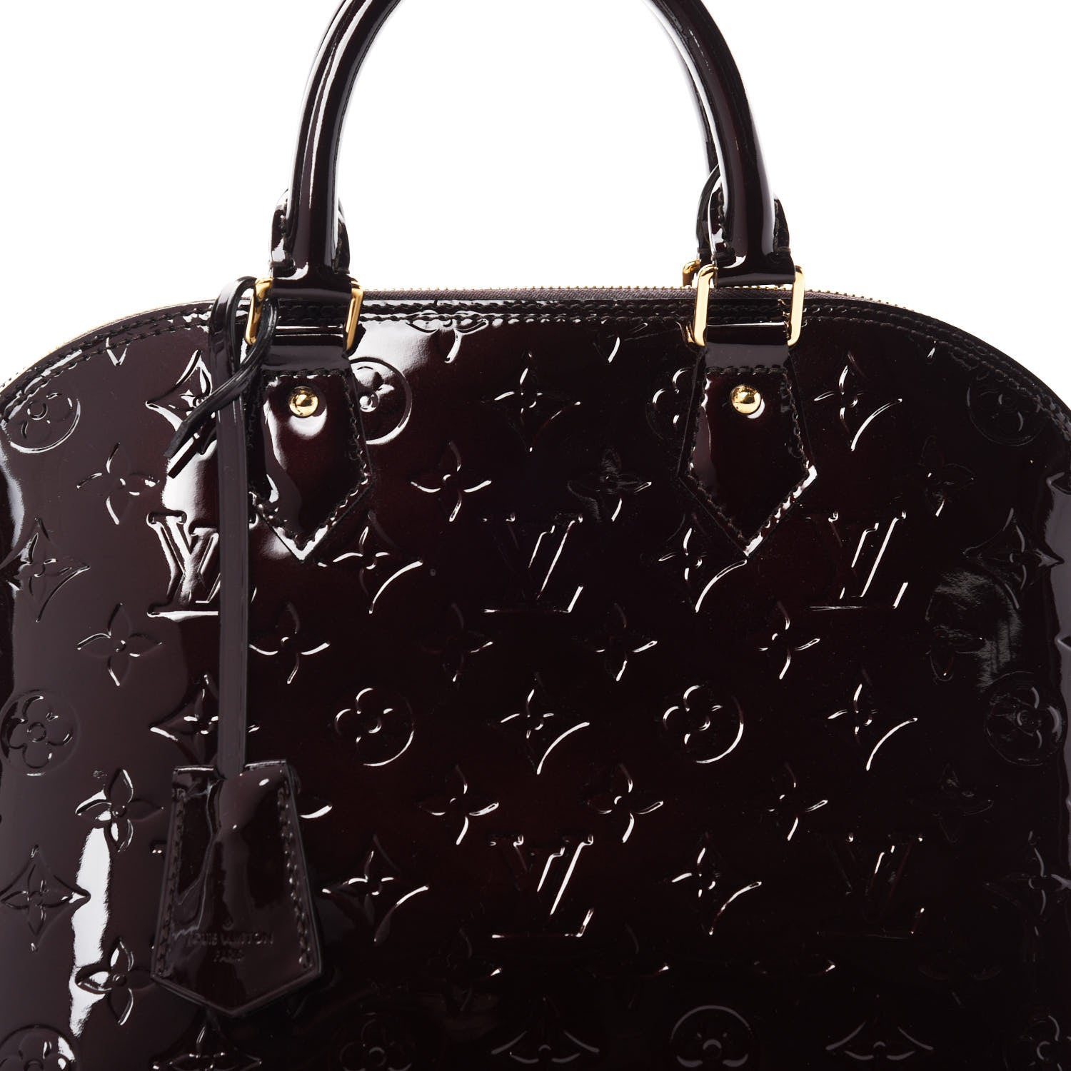 Louis Vuitton Vernis Alma PM Amarante 11 of 12