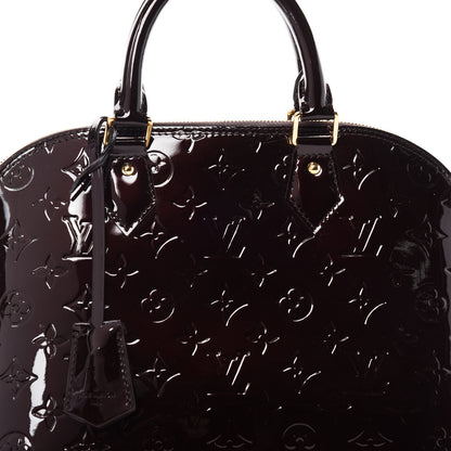 Louis Vuitton Vernis Alma PM Amarante 11 of 12