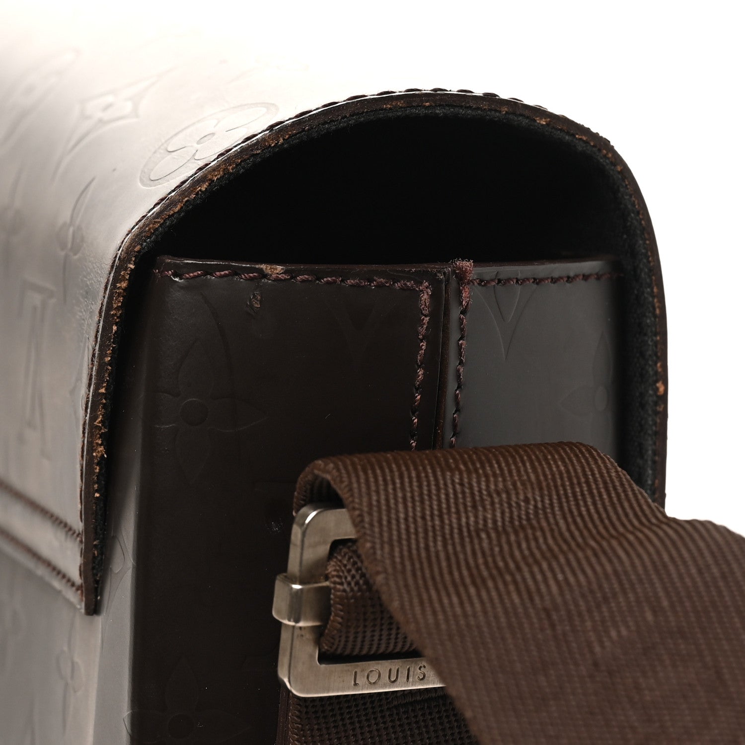Louis Vuitton Monogram Glace Fonzie Messenger Bag Cafe 10 of 10