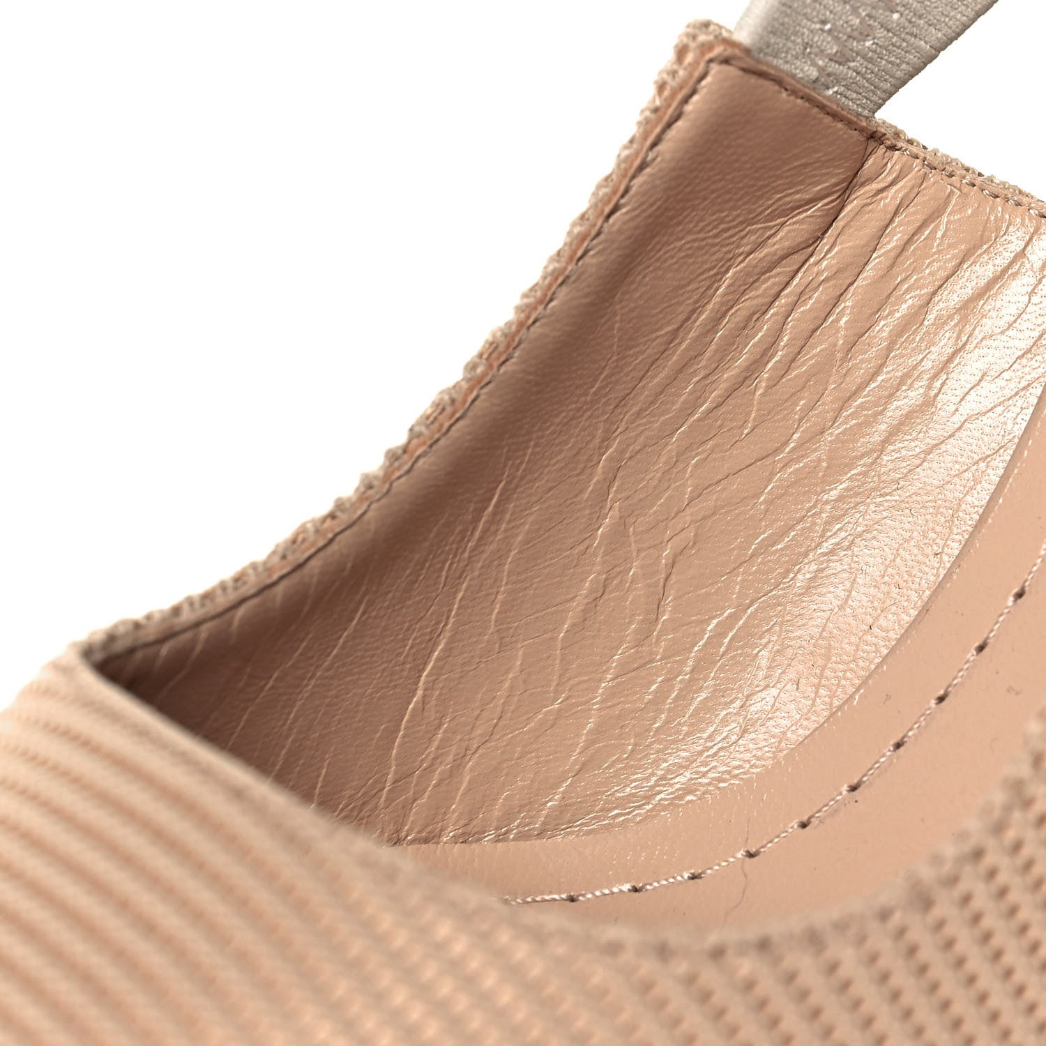 Christian Dior Technical Canvas Ribbon J'Adior Slingback 100mm Pumps 39 Powder Nude 4 of 11