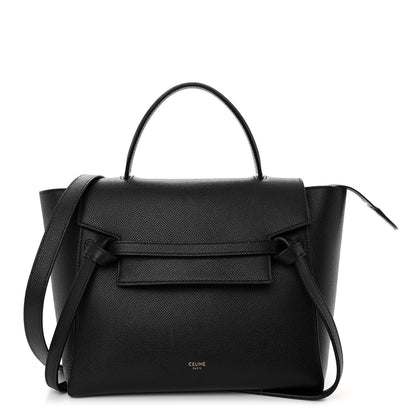 Celine Grained Calfskin Micro Belt Bag Black 1 of 10