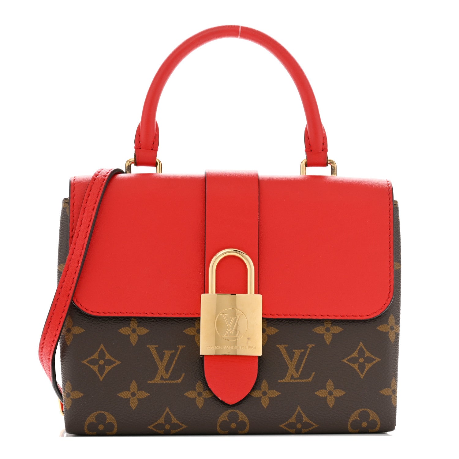 Louis Vuitton Monogram Locky BB Coquelicot 1 of 11