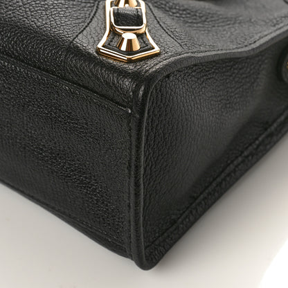 Balenciaga Chevre Gold Metallic Edge Hardware S City Black 8 of 8
