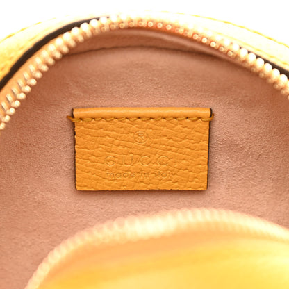 Gucci GG Supreme Monogram Flora Web Mini Ophidia Round Shoulder Bag Beige Multicolor Crop 6 of 11