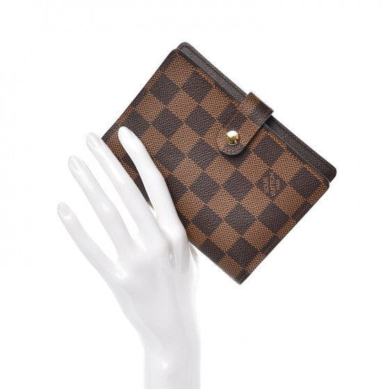 Damier Ebene Small Ring Agenda Cover