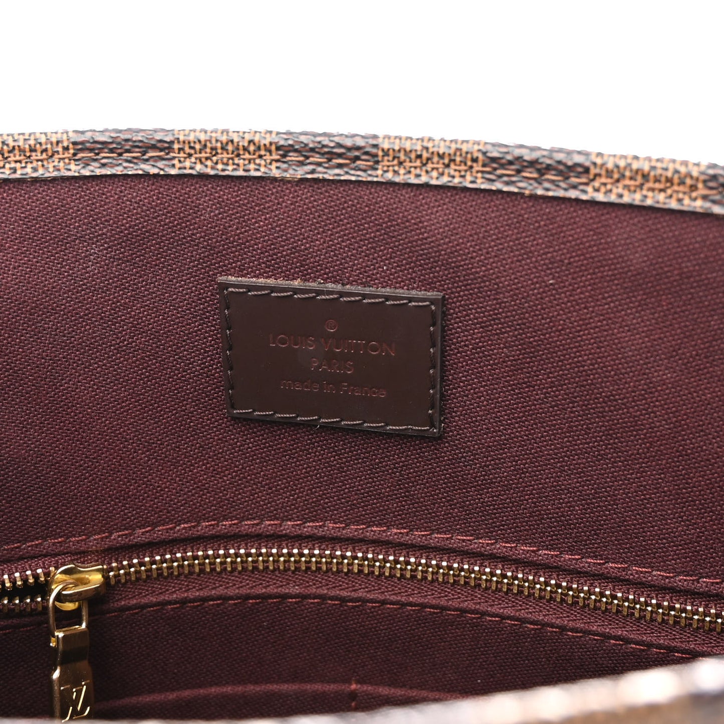 Damier Ebene Sac Plat PM