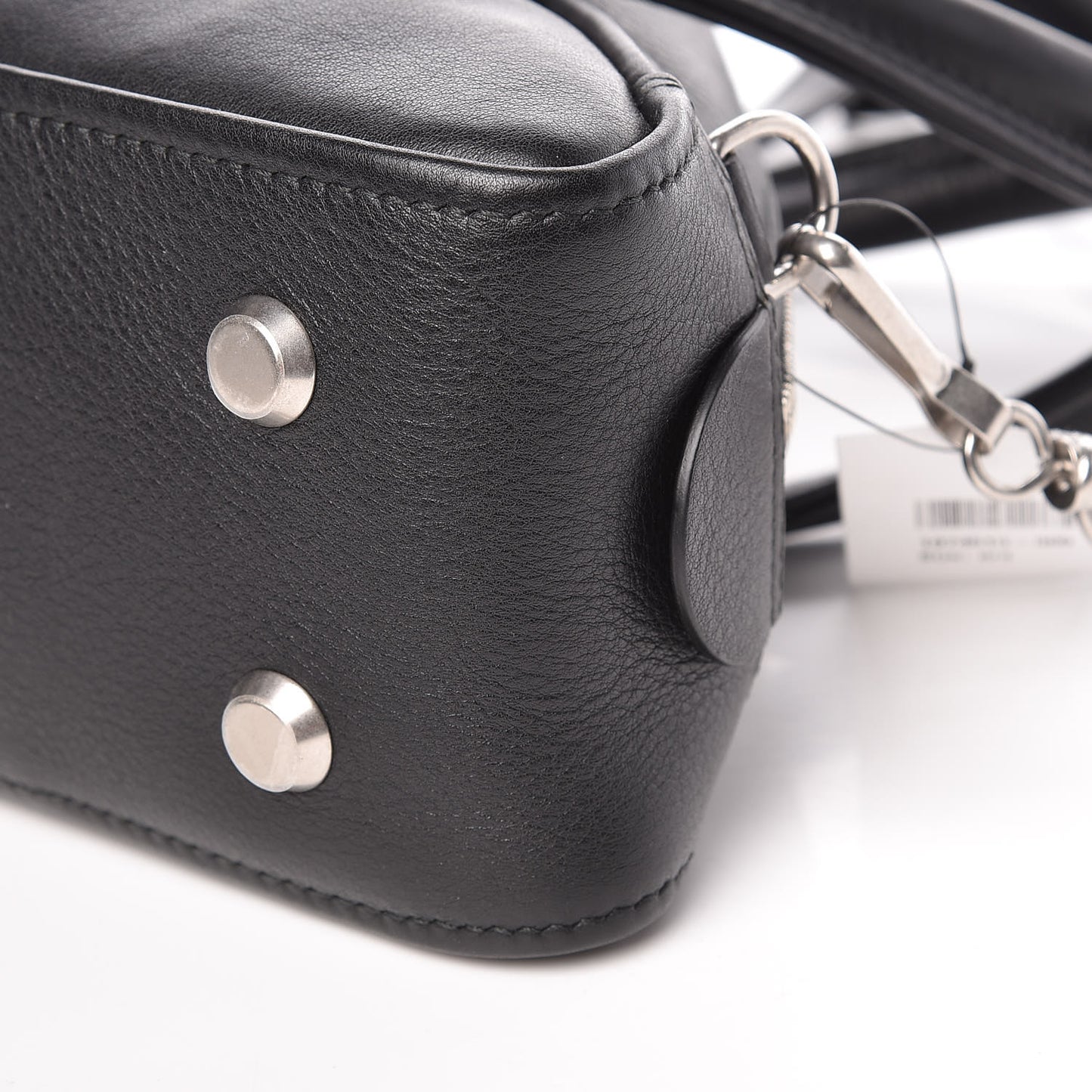 Calfskin S Triangle Duffle Black