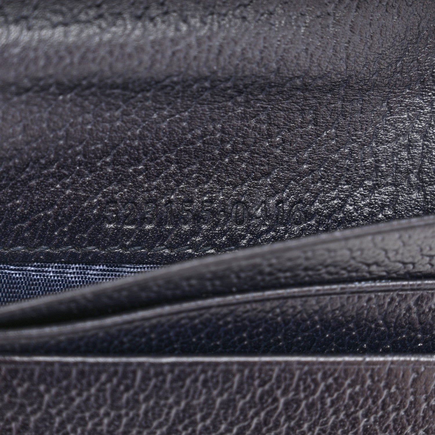 Gucci GG Supreme Monogram Textured Dollar Calfskin Web Ophidia Card Case Beige Blue 7 of 8