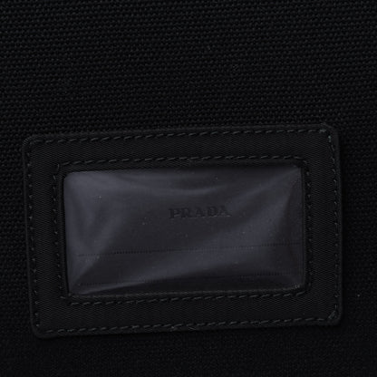 Prada Tessuto Nylon Montagna Double Buckle Backpack Black 12 of 13